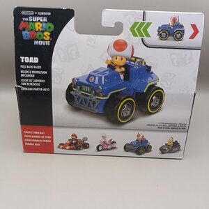 Super Mario Bro Toad Pullback racer